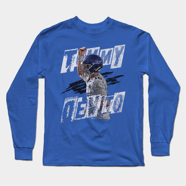 Tommy DeVito New York G Pose Long Sleeve T-Shirt by ClarityMacaws